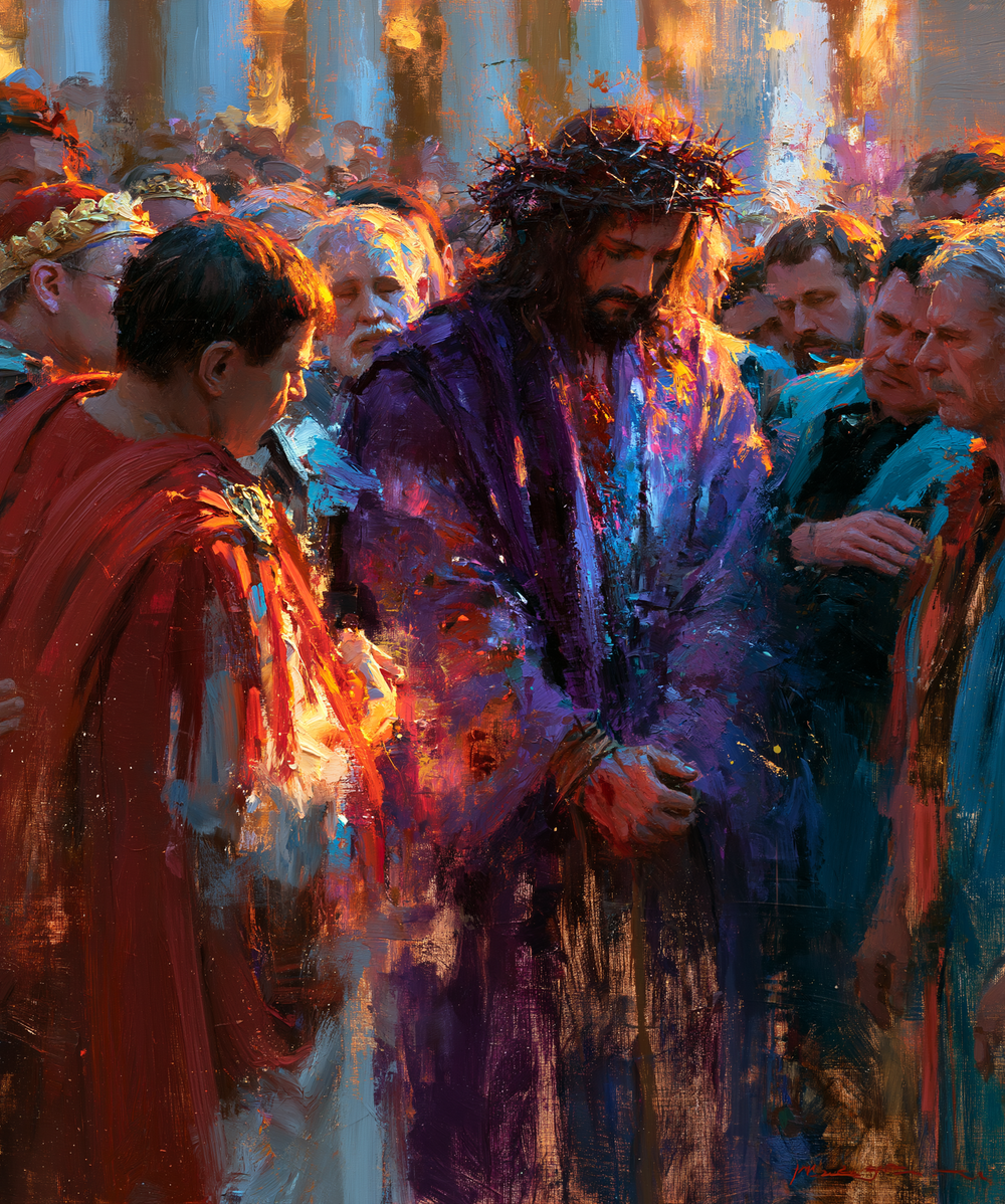 Ecce Homo - Impresionista · Retrato n° 25 - Arte cristiano