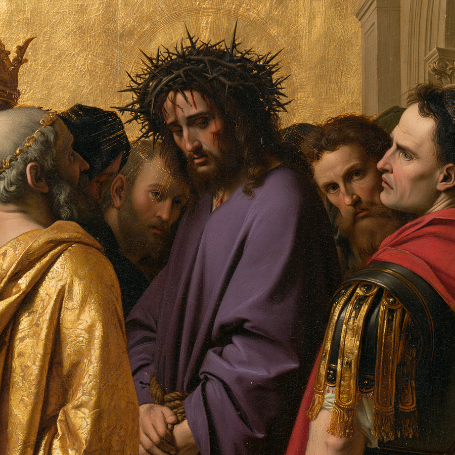 Ecce Homo - Sacred golden · Square n° 3