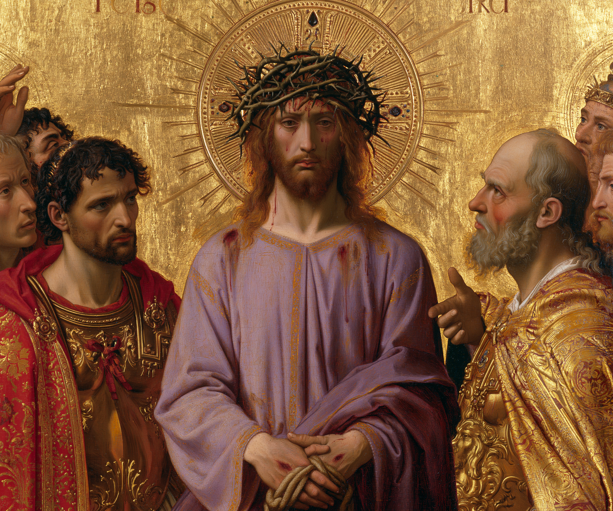 Ecce Homo - Sagrado dorado · Paisaje n° 2 - Arte cristiano