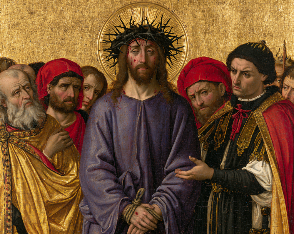 Ecce Homo - Sagrado dorado · Paisaje n° 3 - Arte cristiano