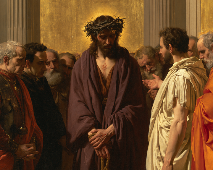 Ecce Homo - Sagrado dorado · Paisaje n° 4