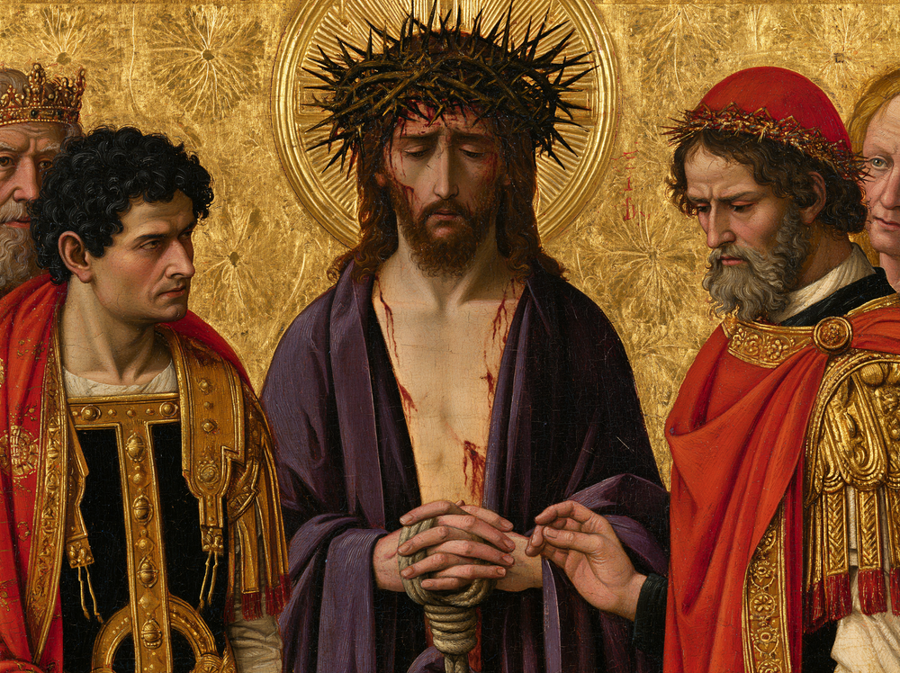 Ecce Homo - Sagrado dorado · Paisaje n° 6 - Arte cristiano