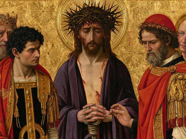 Ecce Homo - Sagrado dorado · Paisaje n° 6