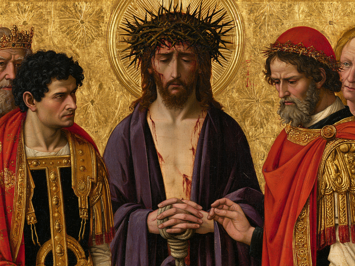 Ecce Homo - Sagrado dorado · Paisaje n° 6
