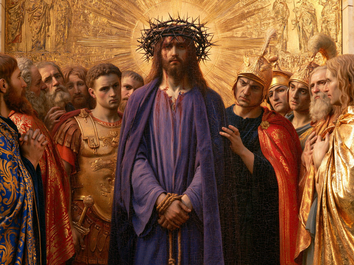 Ecce Homo - Sacred golden · Landscape n° 7 — aperçu de la finition sélectionnée