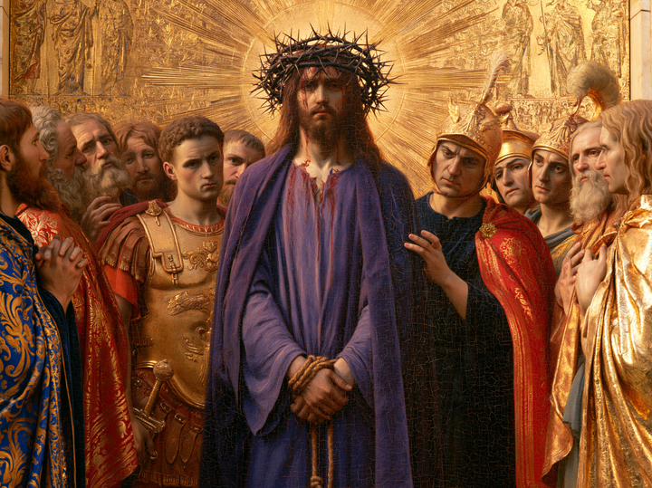 Ecce Homo - Sagrado dorado · Paisaje n° 7