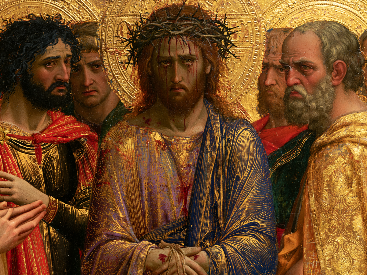 Ecce Homo - Sagrado dorado · Paisaje n° 8