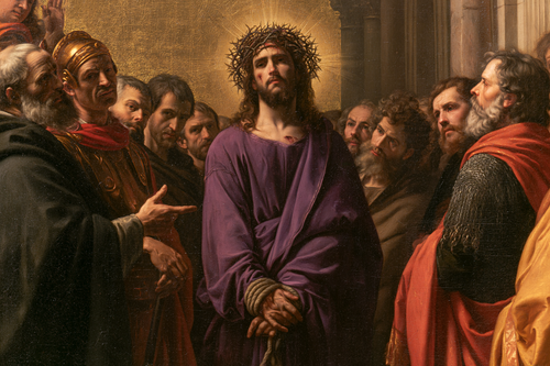 Ecce Homo - Sagrado dorado · Paisaje n° 10 - Arte cristiano