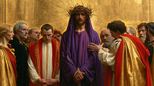 Ecce Homo - Sagrado dorado · Paisaje n° 13 - Arte cristiano