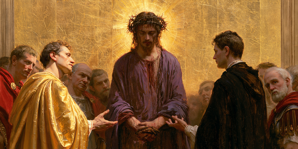 Ecce Homo - Sagrado dorado · Paisaje n° 15