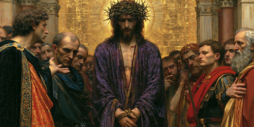 Ecce Homo - Sagrado dorado · Paisaje n° 16 - Arte cristiano