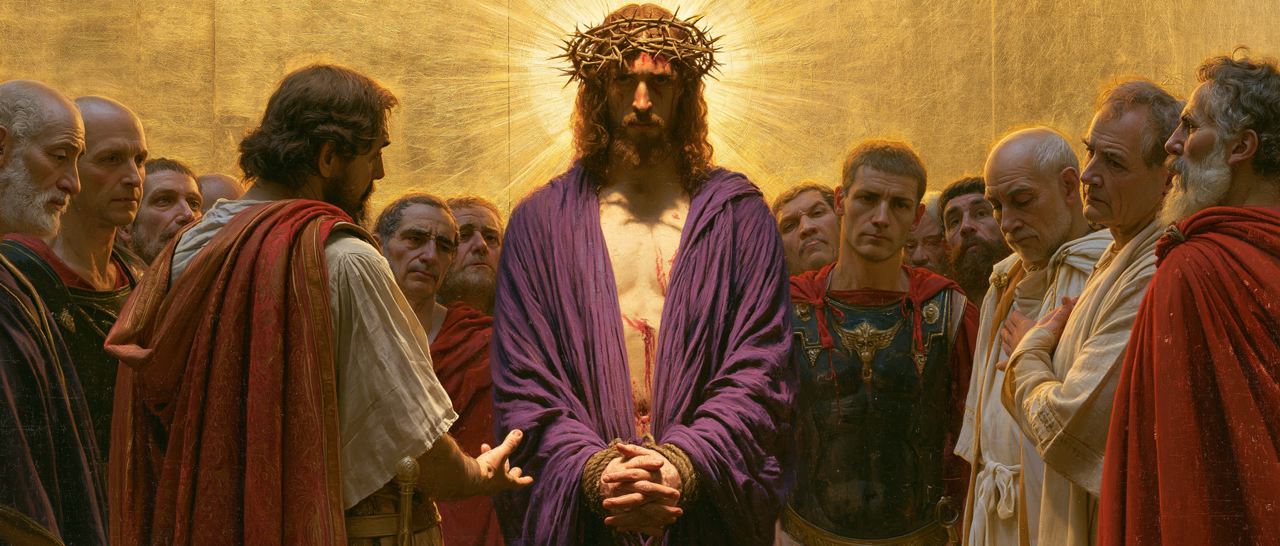 Ecce Homo - Sacred golden · Landscape n° 22 — aperçu de la finition sélectionnée
