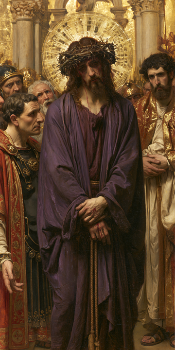 Ecce Homo - Sagrado dorado · Retrato n° 2