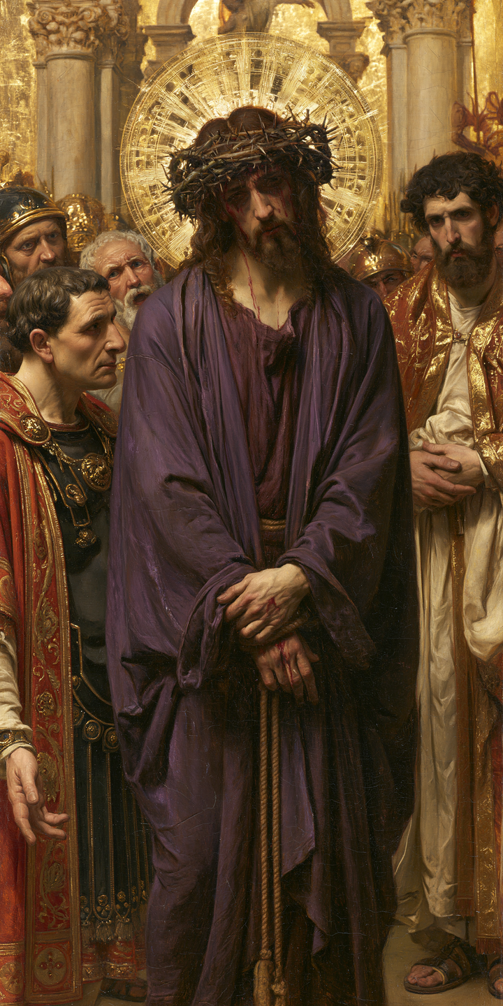 Ecce Homo - Sagrado dorado · Retrato n° 2