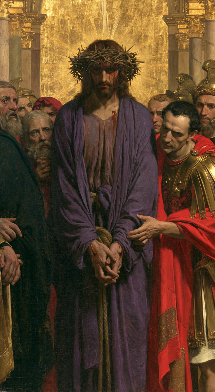 Ecce Homo - Sagrado dorado · Retrato n° 5