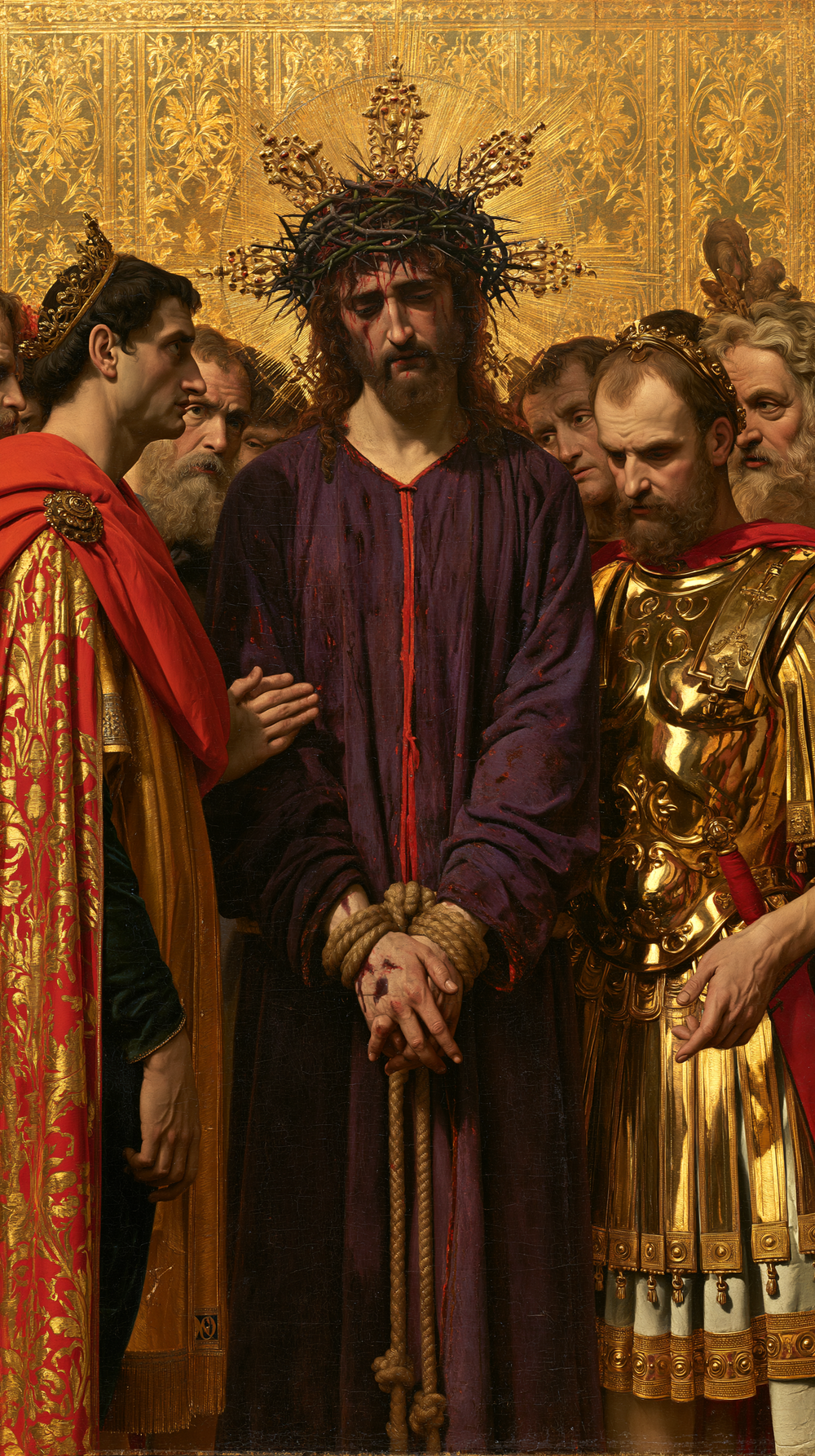 Ecce Homo - Oro sagrado · Retrato n° 11 - Arte cristiano
