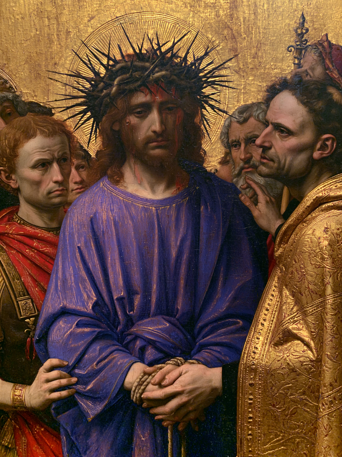 Ecce Homo - Sacred golden · Portrait n° 16 — aperçu de la finition sélectionnée