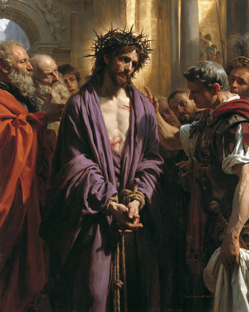 Ecce Homo - Oro sagrado · Retrato n° 21 - Arte cristiano