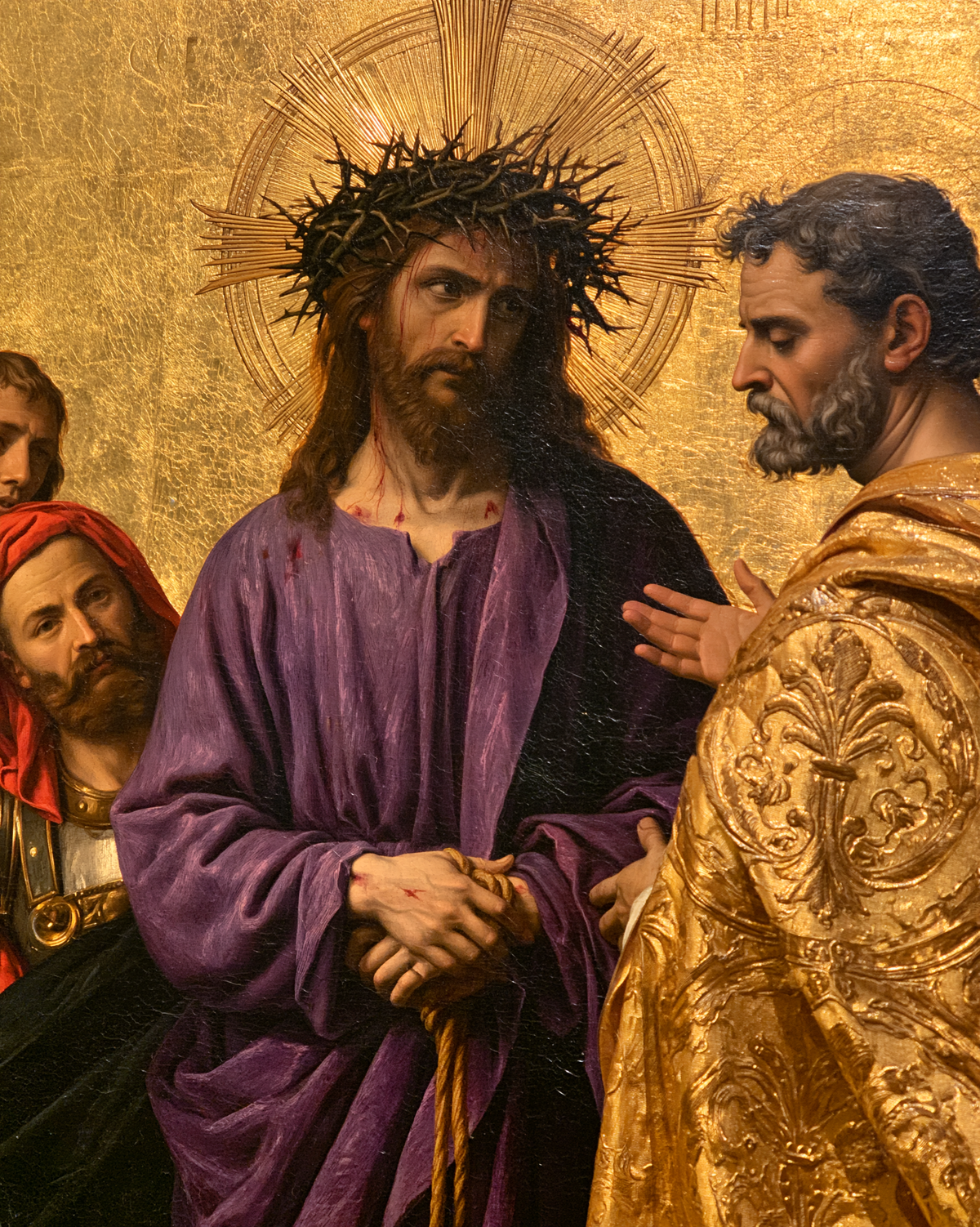Ecce Homo - Sacred golden · Portrait n° 22 — aperçu de la finition sélectionnée