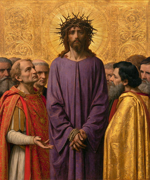 Ecce Homo - Oro sagrado · Retrato n° 24 - Arte cristiano