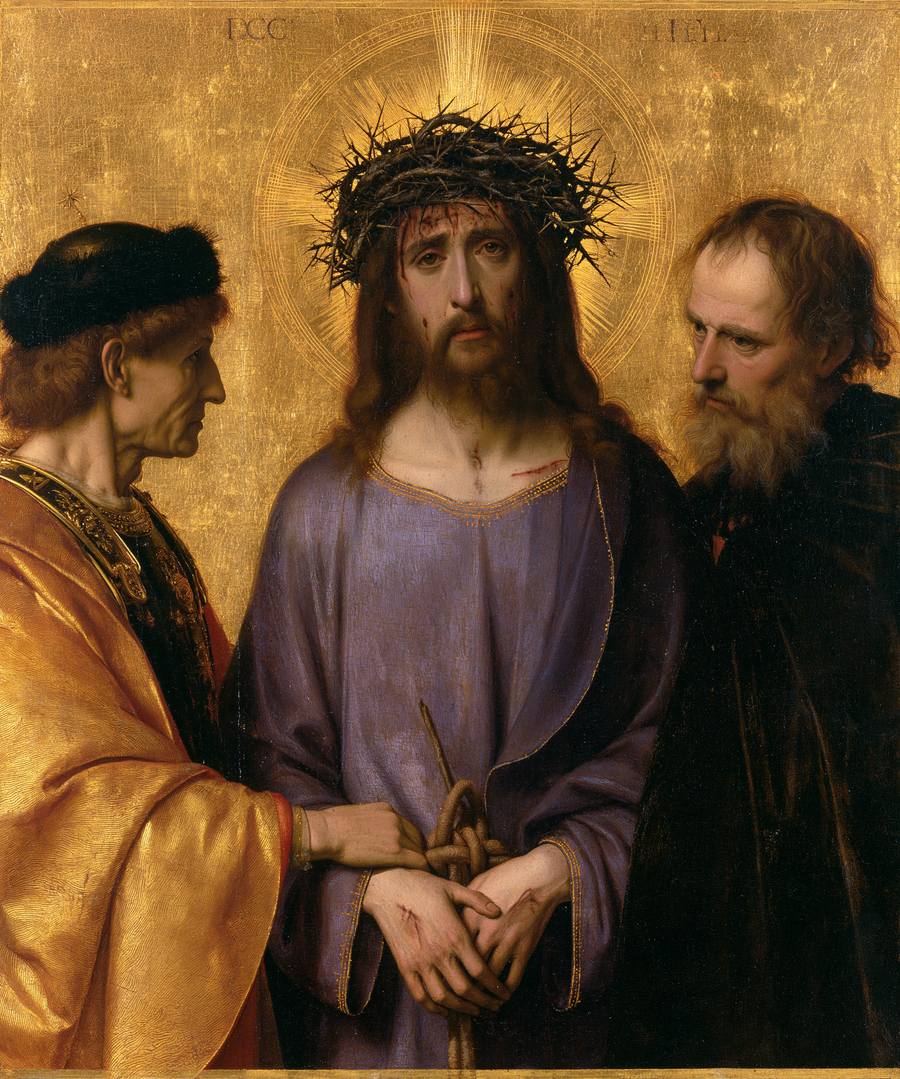Ecce Homo - Sacred golden · Portrait n° 26