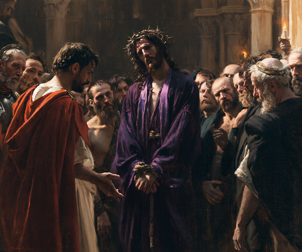 Ecce Homo - Silencio sagrado · Paisaje n° 1 - Arte cristiano