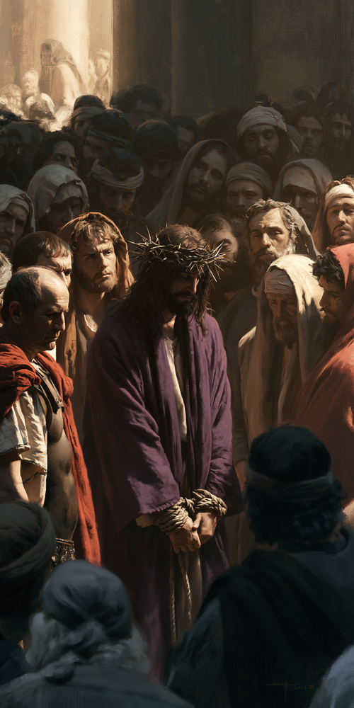Ecce Homo - Silencio sagrado · Retrato n° 2 - Arte cristiano