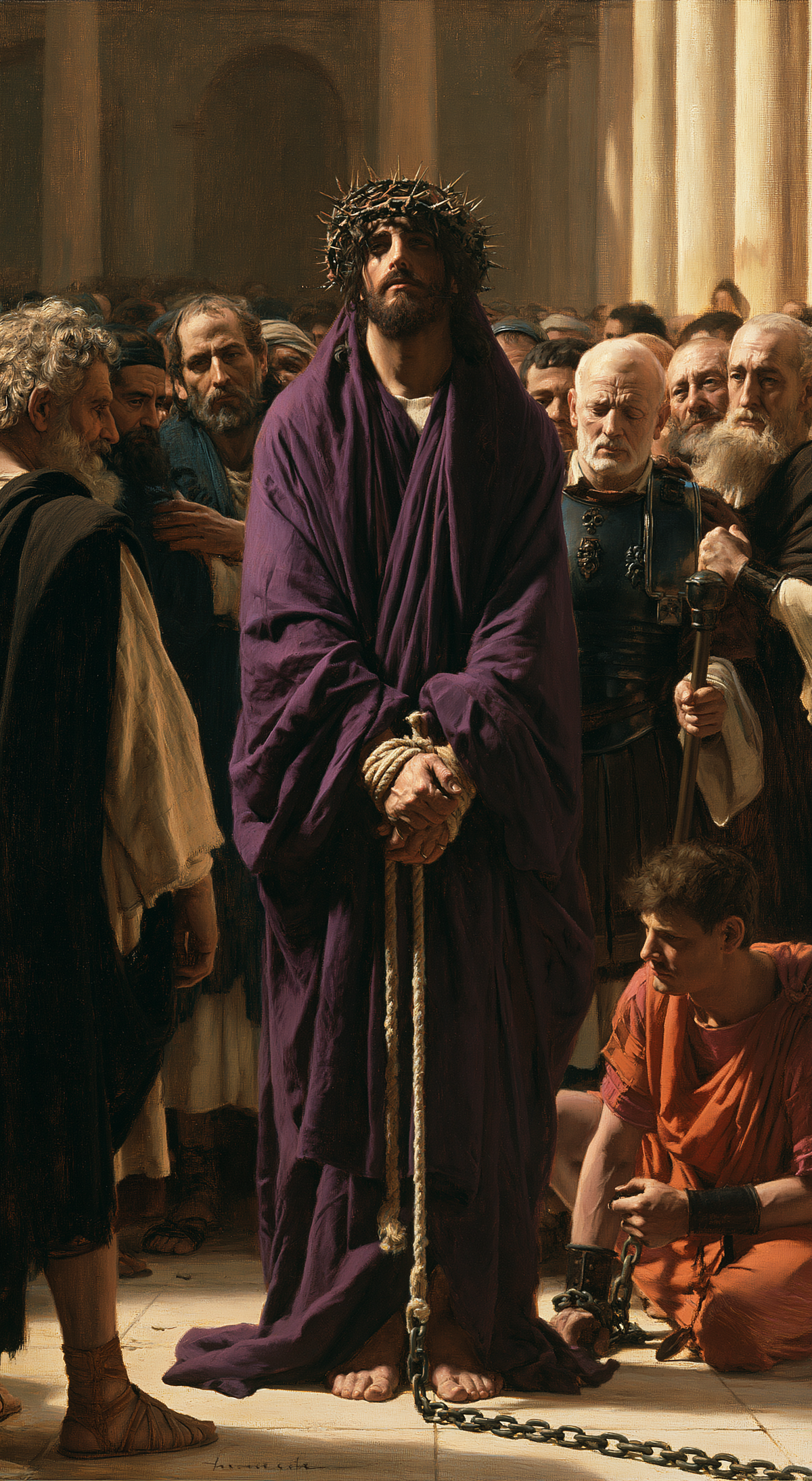 Ecce Homo - Silencio sagrado · Retrato n° 5 - Arte cristiano