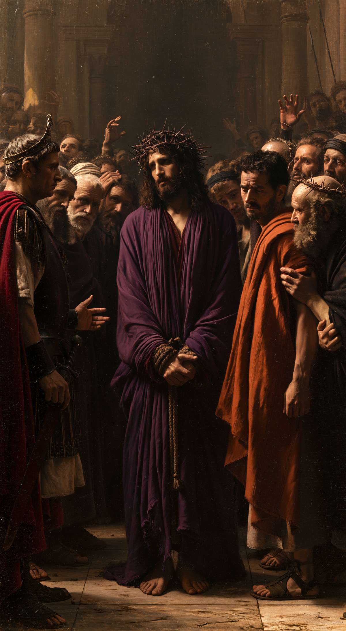 Ecce Homo - Silencio sagrado · Retrato n° 6 - Arte cristiano