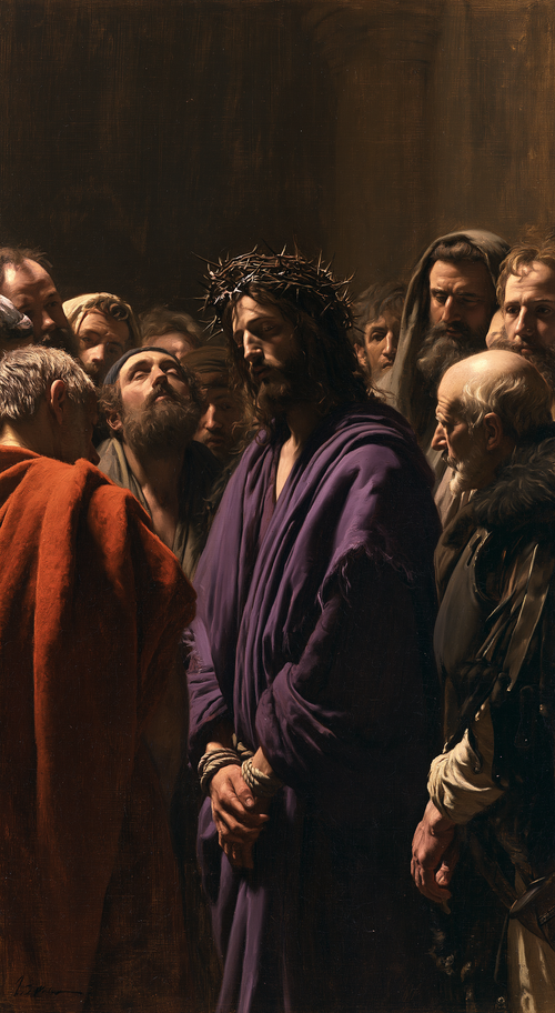 Ecce Homo - Silencio sagrado · Retrato n° 7 - Arte cristiano