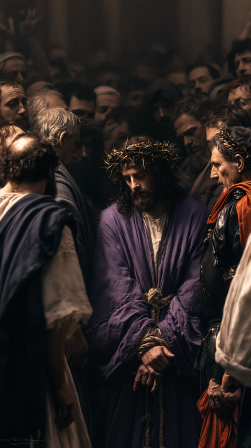 Ecce Homo - Silencio sagrado · Retrato n° 12 - Arte cristiano