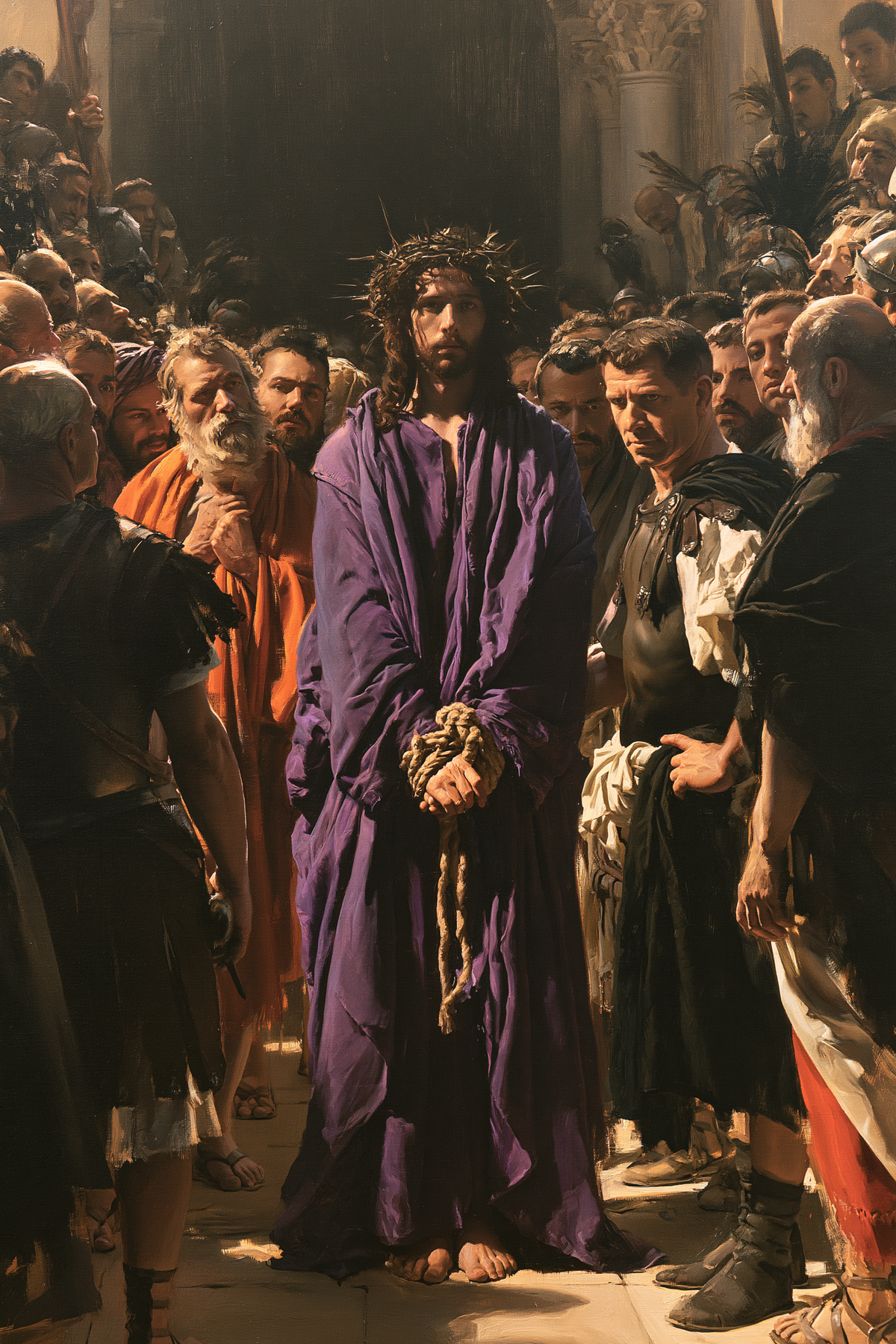 Ecce Homo - Silencio sagrado · Retrato n° 13 - Arte cristiano