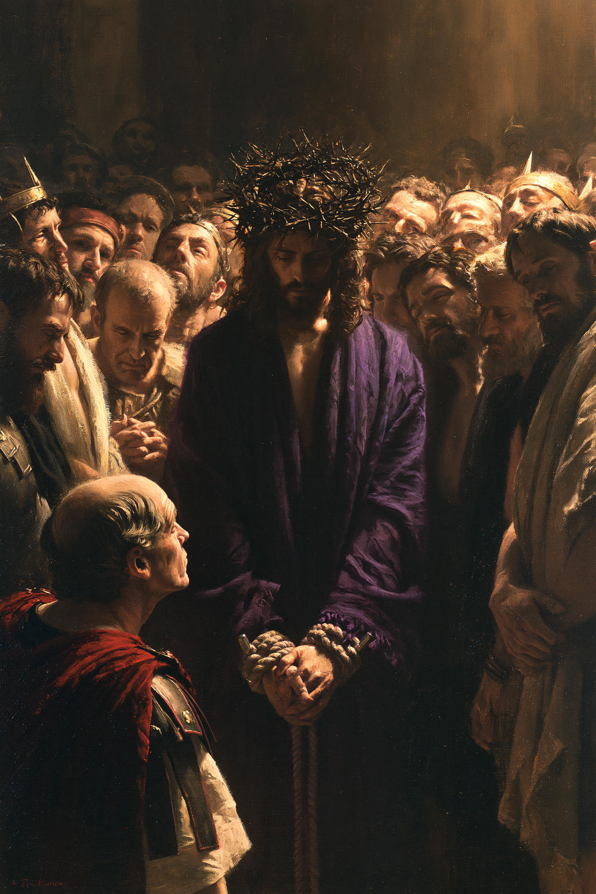 Ecce Homo - Silencio sagrado · Retrato n° 14 - Arte cristiano