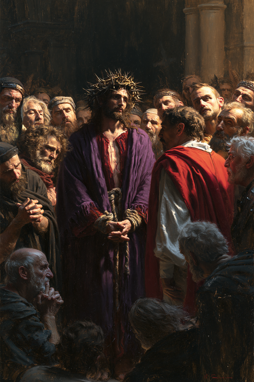 Ecce Homo - Silencio sagrado · Retrato n° 15 - Arte cristiano