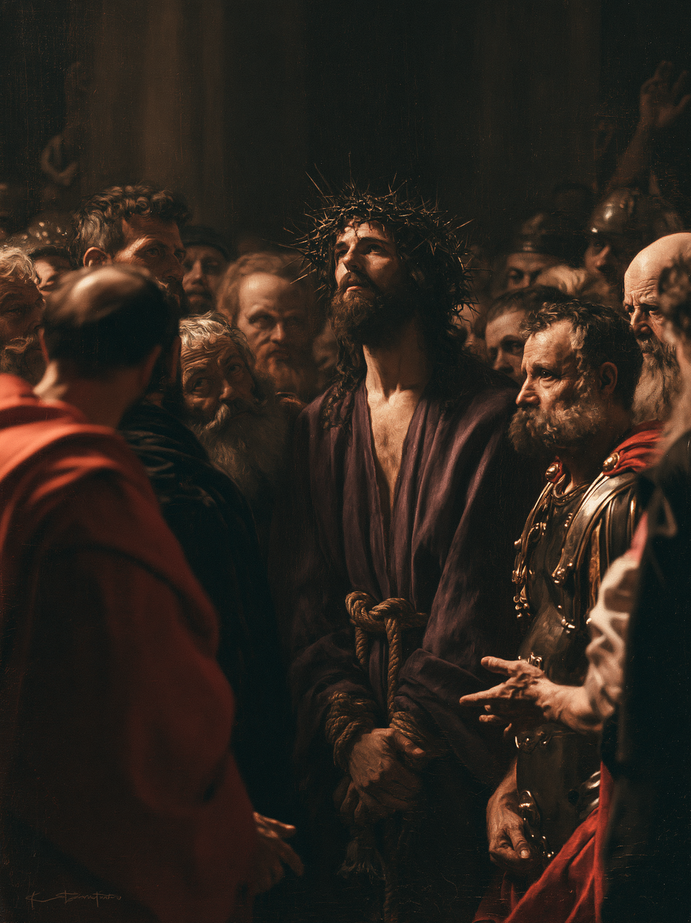 Ecce Homo - Silencio sagrado · Retrato n° 18 - Arte cristiano