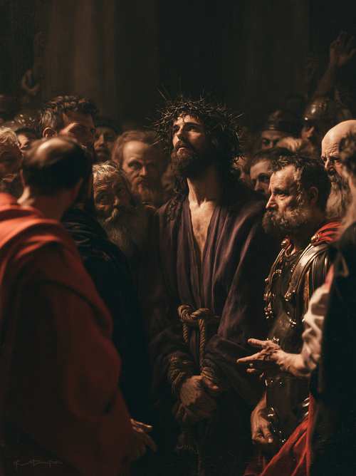Ecce Homo - Silencio sagrado · Retrato n° 18 - Arte cristiano