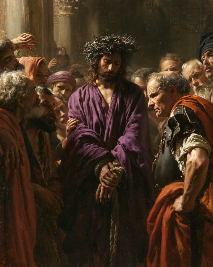 Ecce Homo - Silencio sagrado · Retrato n° 19