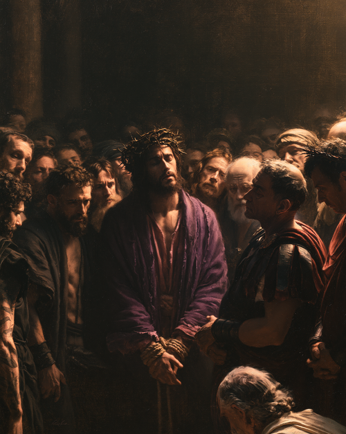 Ecce Homo - Silencio sagrado · Retrato n° 22 - Arte cristiano