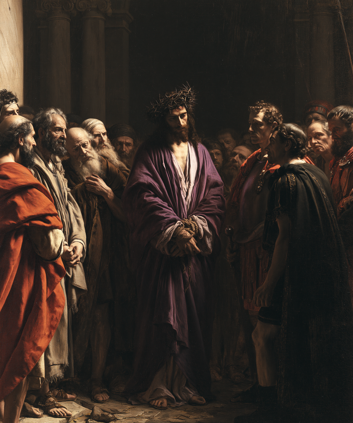 Ecce Homo - Silencio sagrado · Retrato n° 26 - Arte cristiano