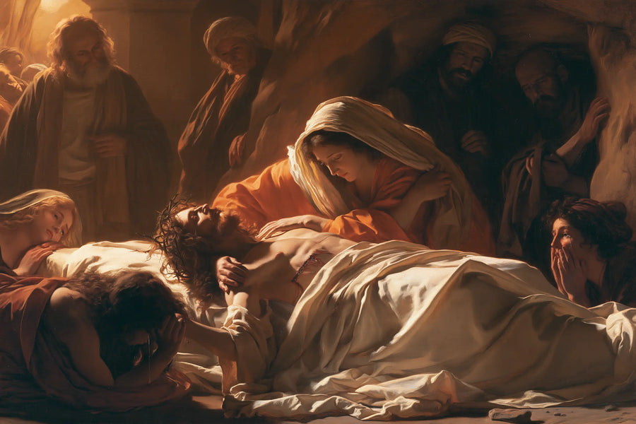 The Entombment of Jesus Christ - Intimate Mourning · Landscape n° 2