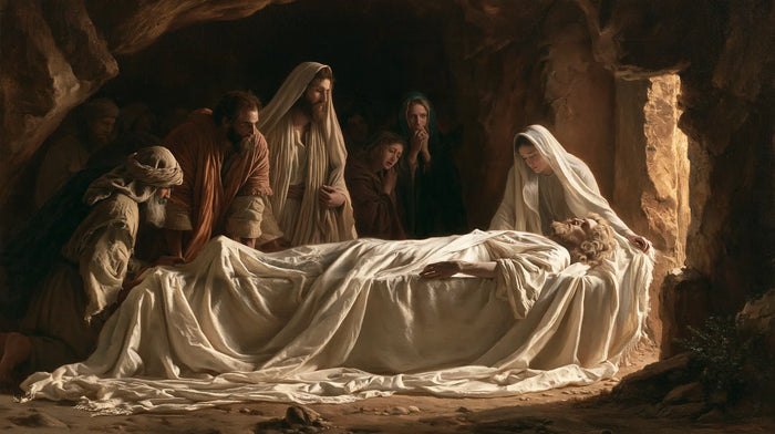 The Entombment of Jesus Christ — Daylight Upon Motionless Rest