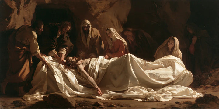 The Entombment of Jesus Christ — The Great White Wave of Rest