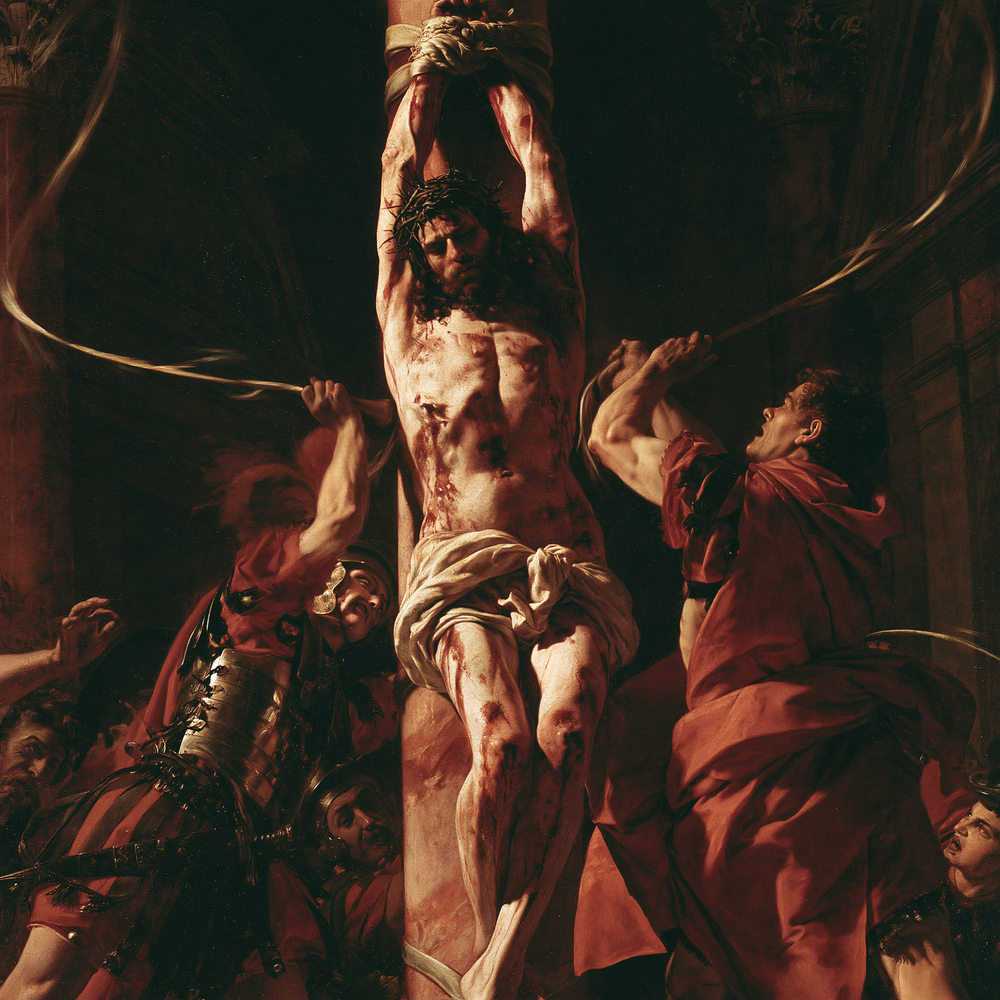 La Flagelación de Cristo - Explosión de movimiento · Carré n° 2 - Arte cristiano