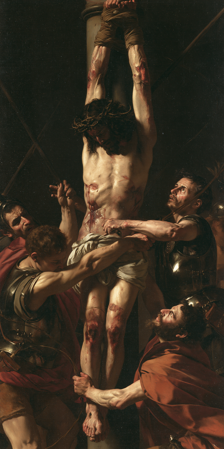 The Flagellation of Christ - Explosion of movement · Portrait n° 2