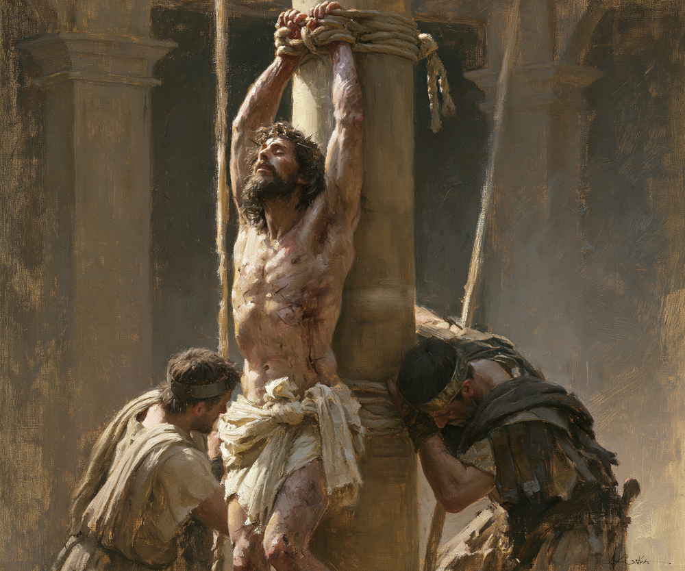La Flagelación de Cristo - Impresionista · Paisaje n° 4 - Arte cristiano