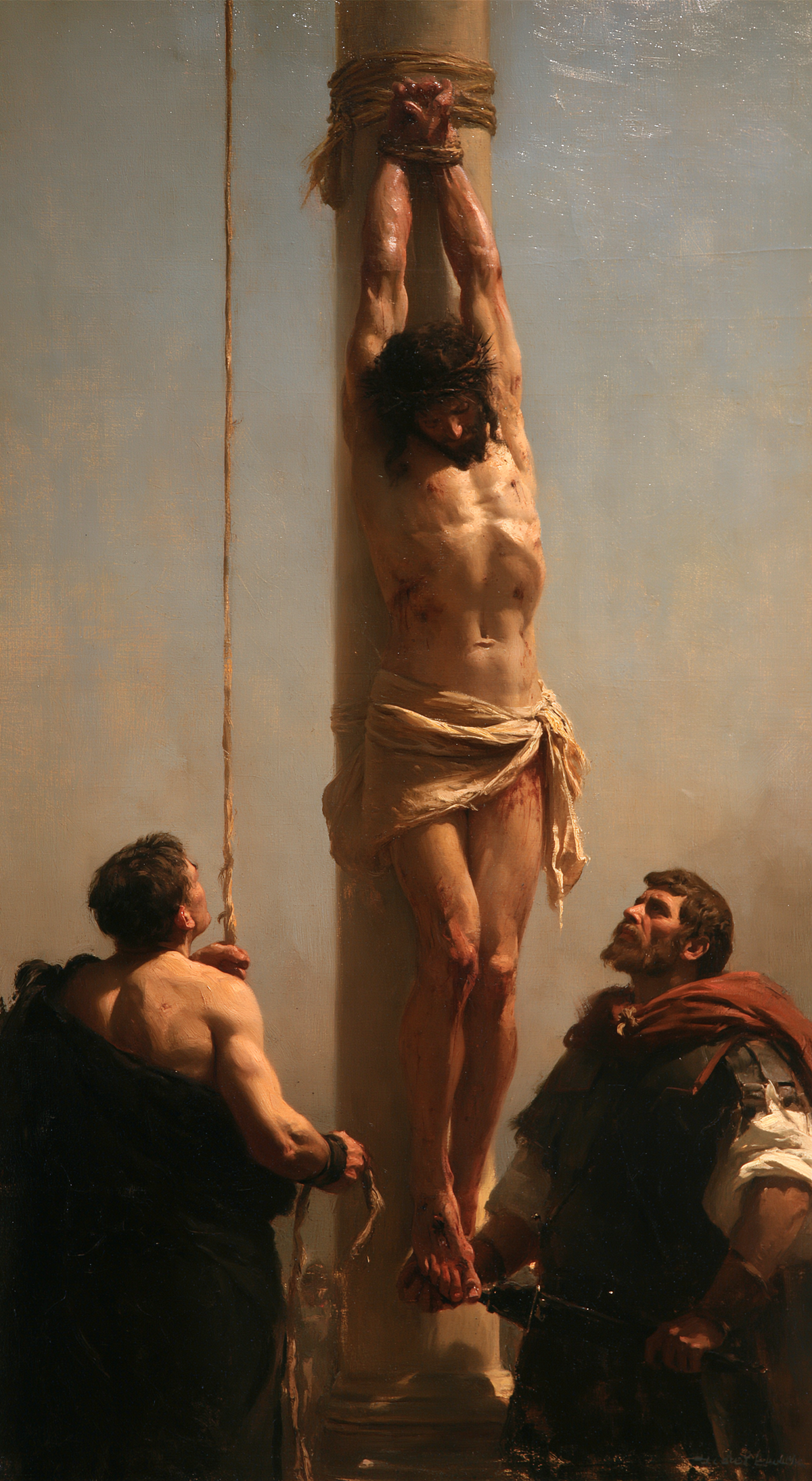 La Flagelación de Cristo - Impresionista · Retrato n° 5 - Arte cristiano