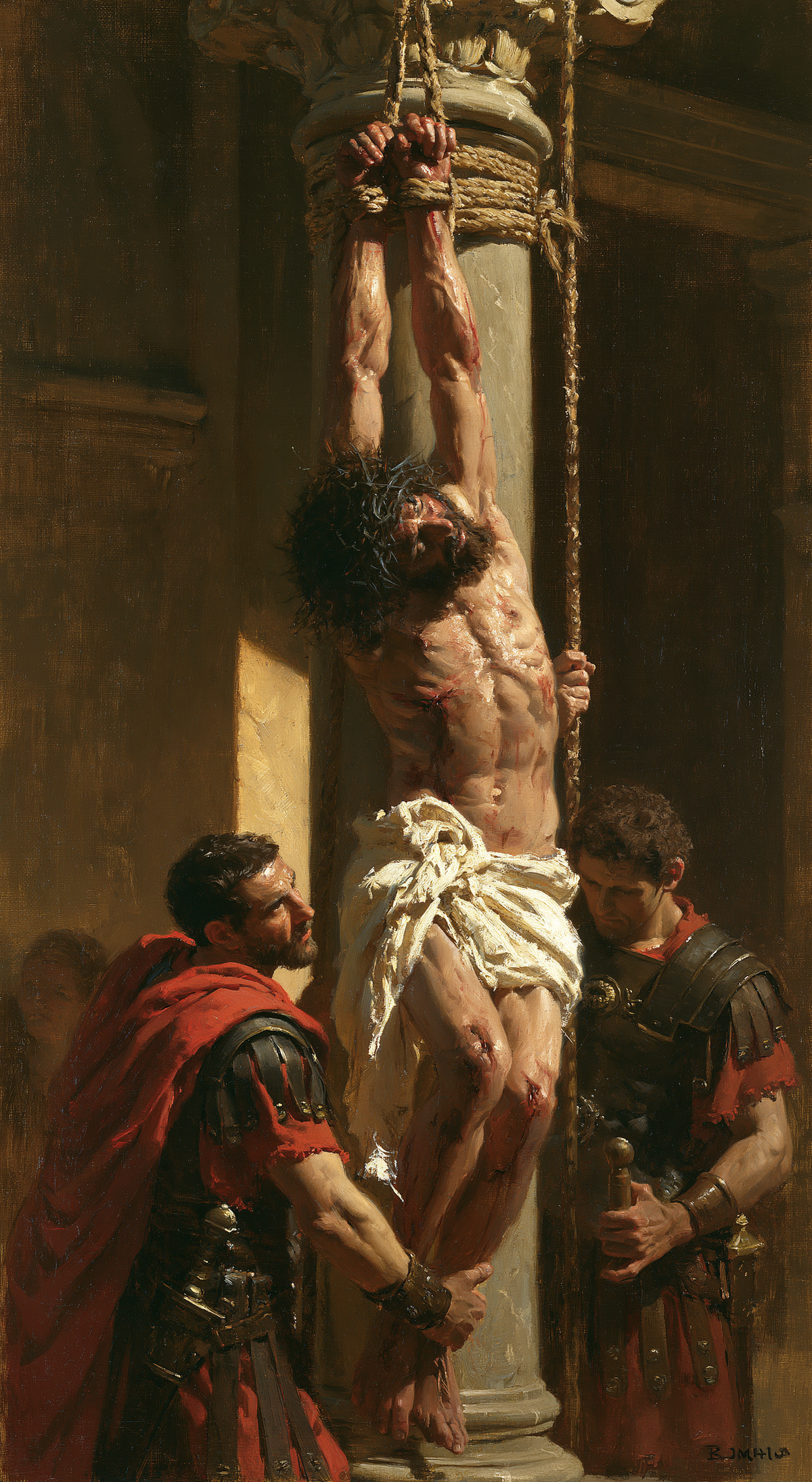 La Flagelación de Cristo - Impresionista · Retrato n° 6 - Arte cristiano