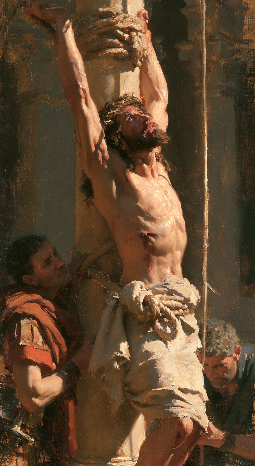 La Flagelación de Cristo - Impresionista · Retrato n° 7 - Arte cristiano