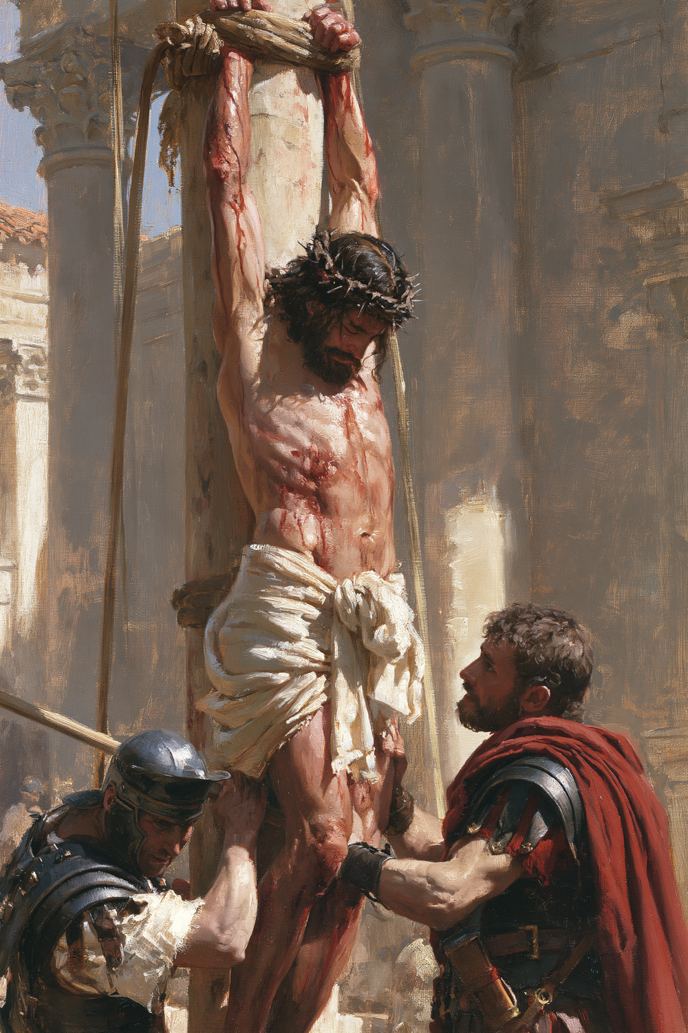 La Flagelación de Cristo - Impresionista · Retrato n° 9 - Arte cristiano