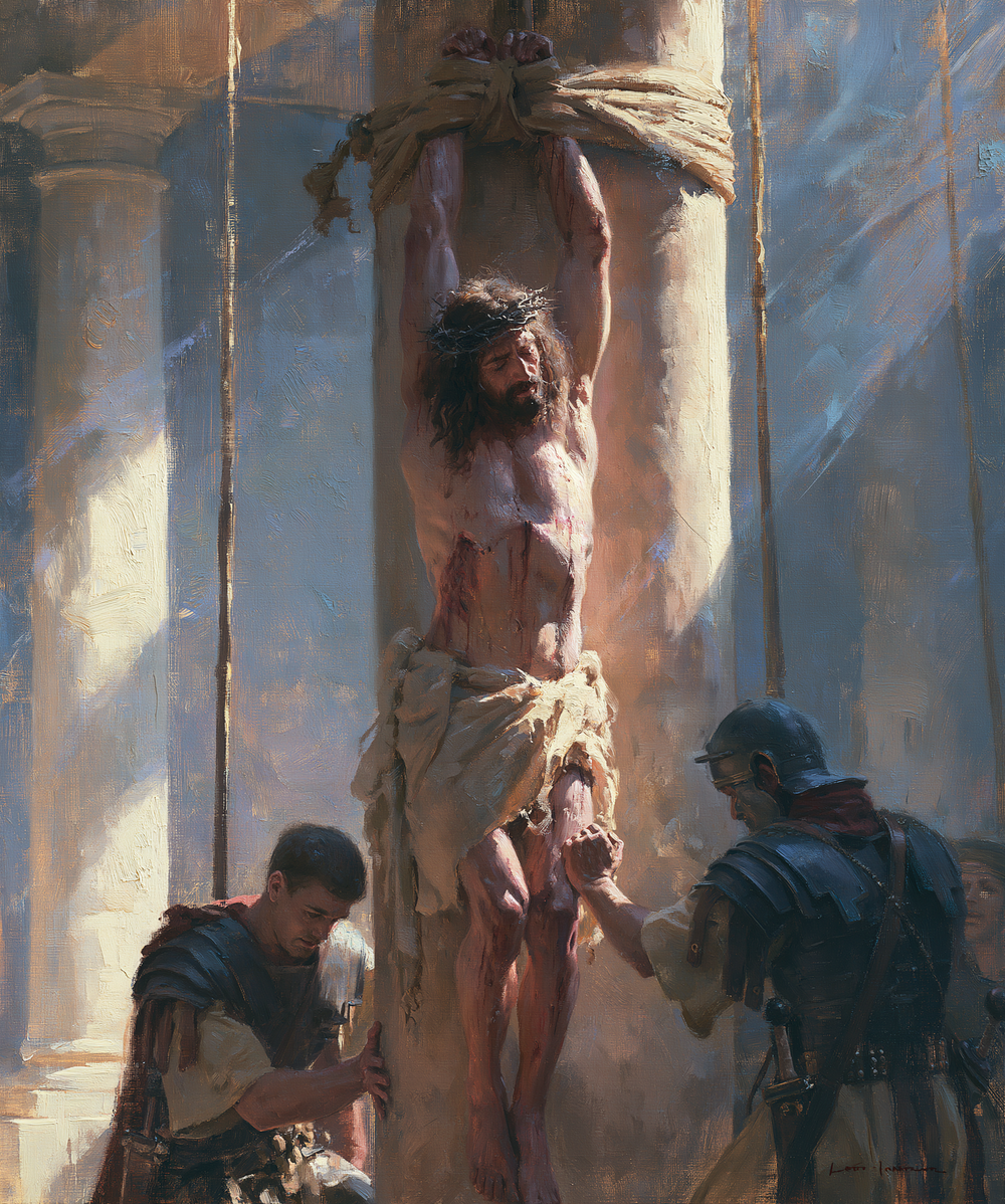 La Flagelación de Cristo - Impresionista · Retrato n° 15 - Arte cristiano